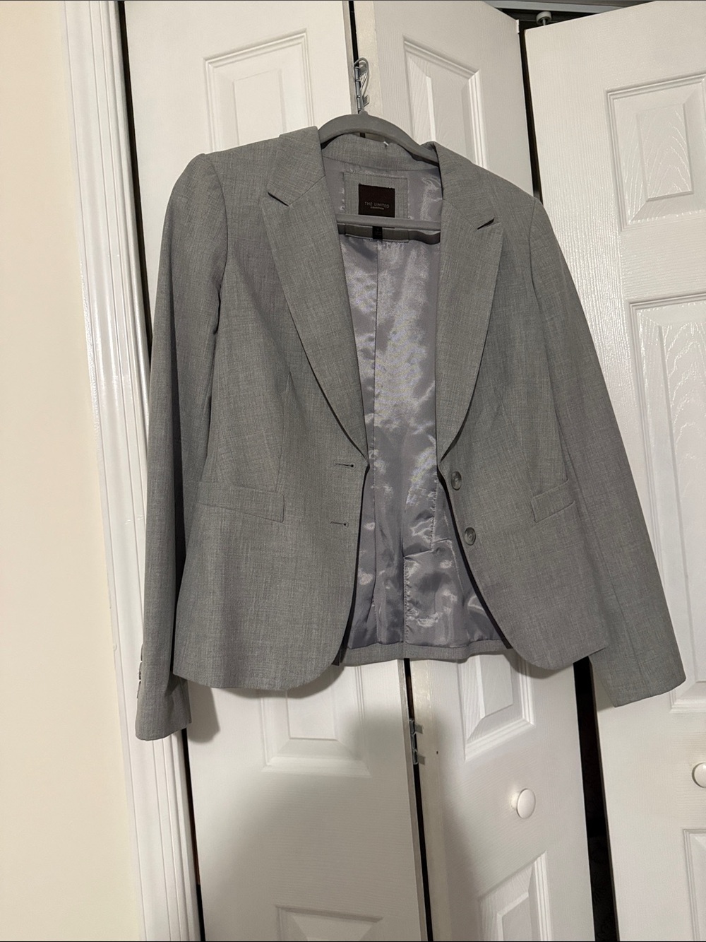 The Limited Gray Women's Tailored Blazer